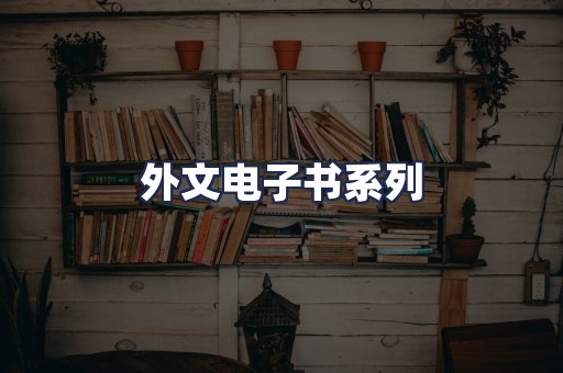 外文电子书系列